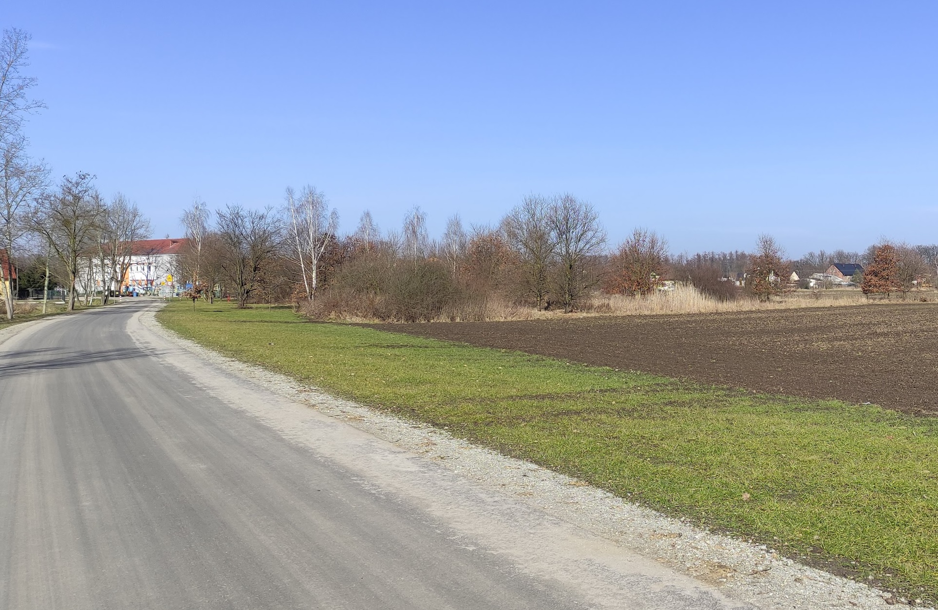Widok działki